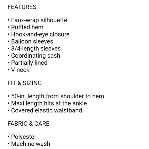 LC Lauren Conrad Floral Maxi Dress | NWT Size XL - Picture 9 of 9